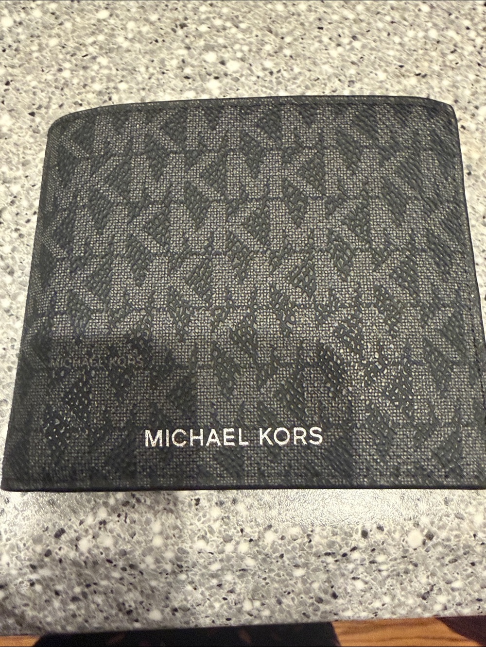 Michael Kors Black Logo Bi-Fold Wallet